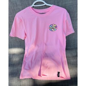 Pink Roku studios size S but fits a size m perfectly fine